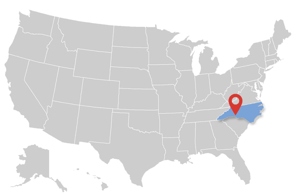 Charlotte, NC Map location Icon